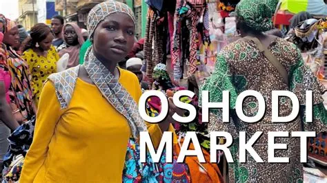 Oshodi Market: Um Mercado Vibrante repleto de Cores e Sabores!